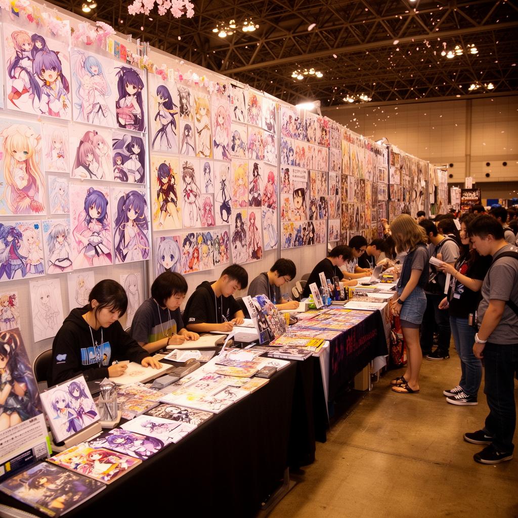Artist Alley showcase — original art, prints and illustrations
